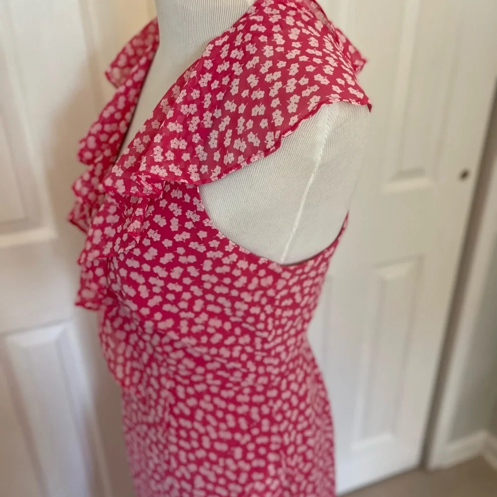 C/Meo  collective Sleeveless ruffle midi dress - Picture 10 of 10